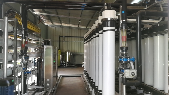 0,01 Ultrafiltration 0.1microns στην ενότητα μεμβρανών για τον καθαρισμό 7 νερού