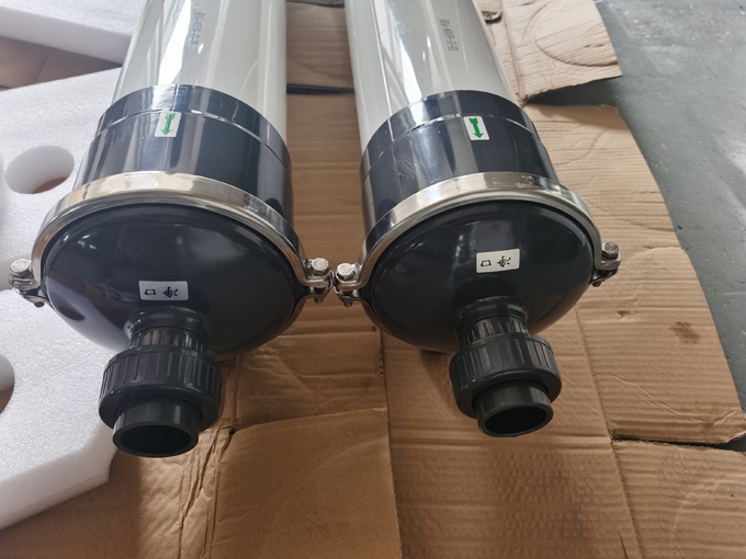 0,01 Ultrafiltration 0.1microns στην ενότητα μεμβρανών για τον καθαρισμό 8 νερού